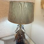 Elegant Brass Finish Leaf Lamp-SoUnique.PK